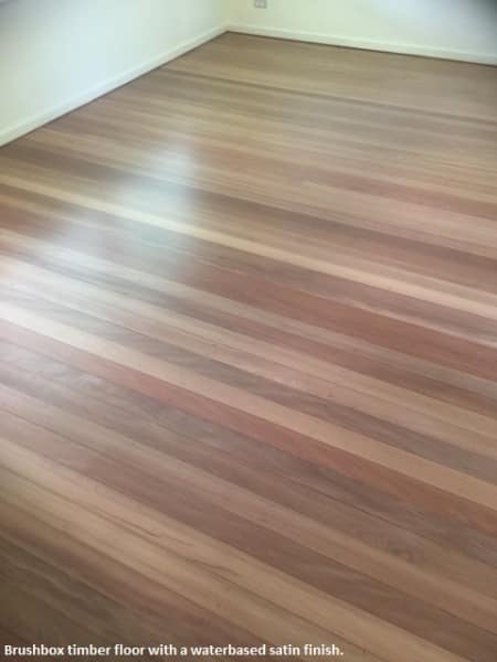 Brushbox, waterbased satin, Chermside West