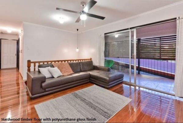 Hardwood timber floors