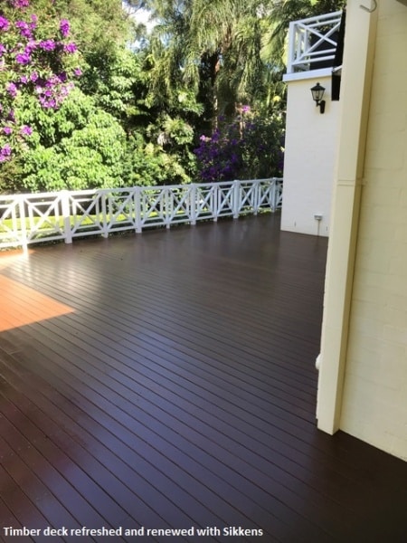 Timber deck, Brisbane