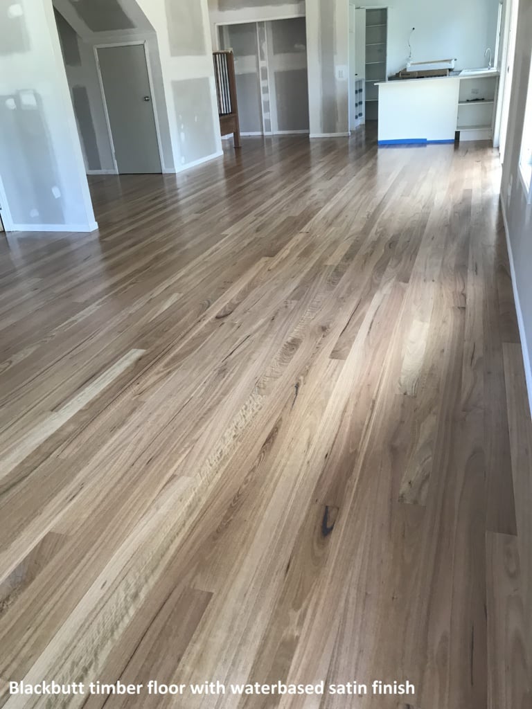Blackbutt timber floor located in Bardon, Brisbane