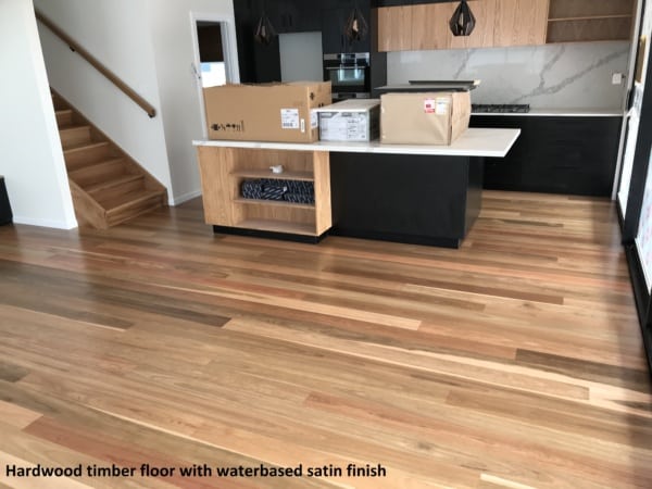 Hardwood timber floor in Brisbane