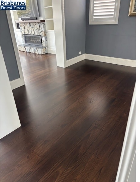 Staining of timber floors