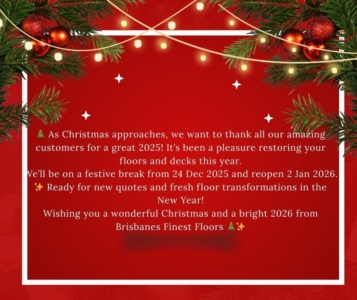 Merry Xmas from Brisbanes Finest Floors